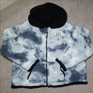 Reversible sherpa full zip